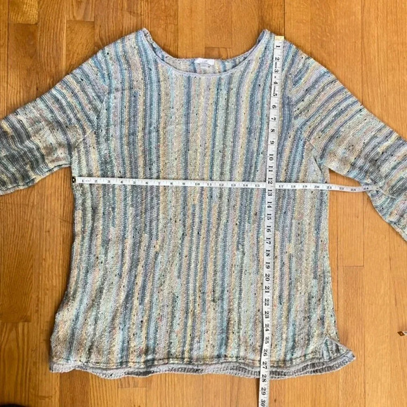 J. Jill Pastel Multicolored Knit Sweater - Picture 9 of 9